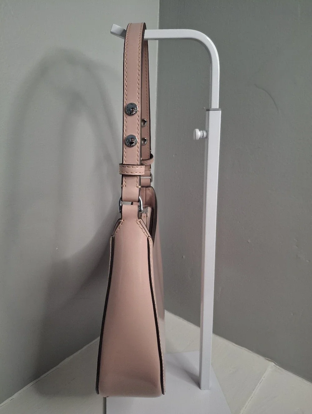 Tory Burch Emerson Clay Pink Leather Shoulder Bag w/ Dust Bag Like New